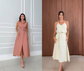 KIT 2 - Vestido Sandra + Conjunto Lara